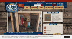 Desktop Screenshot of martincountyfair.com